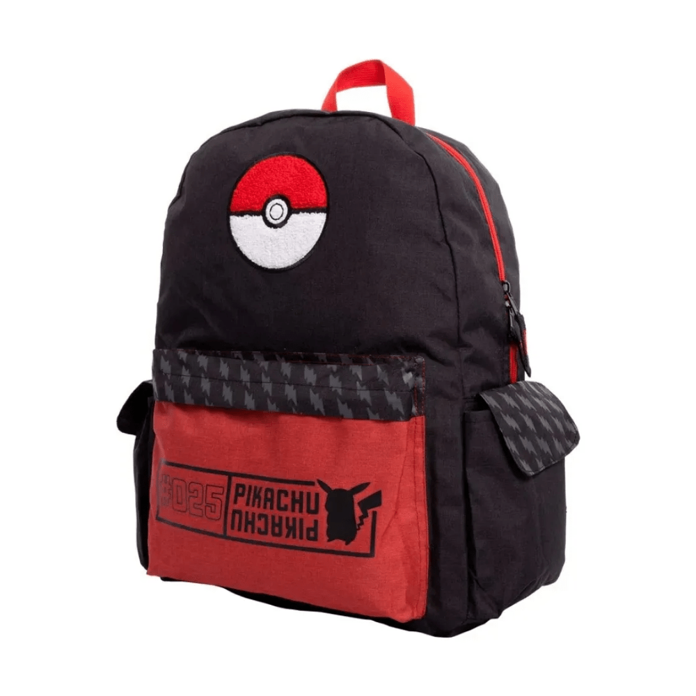 Mochila Juvenil Masculino Pokemon Pokebola Oficio2