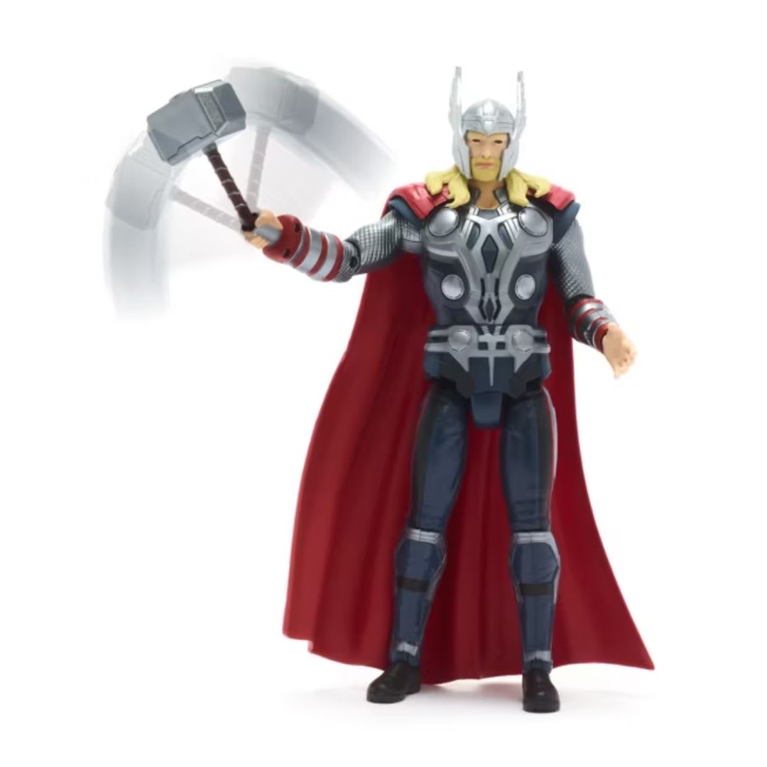 Marvel Thor Figura de Accion Multicolor Con efectos de sonido y frases 0