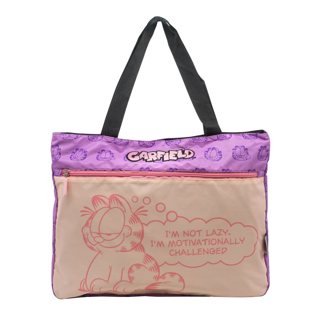 Bolso Mujer Garfield Rosado 0