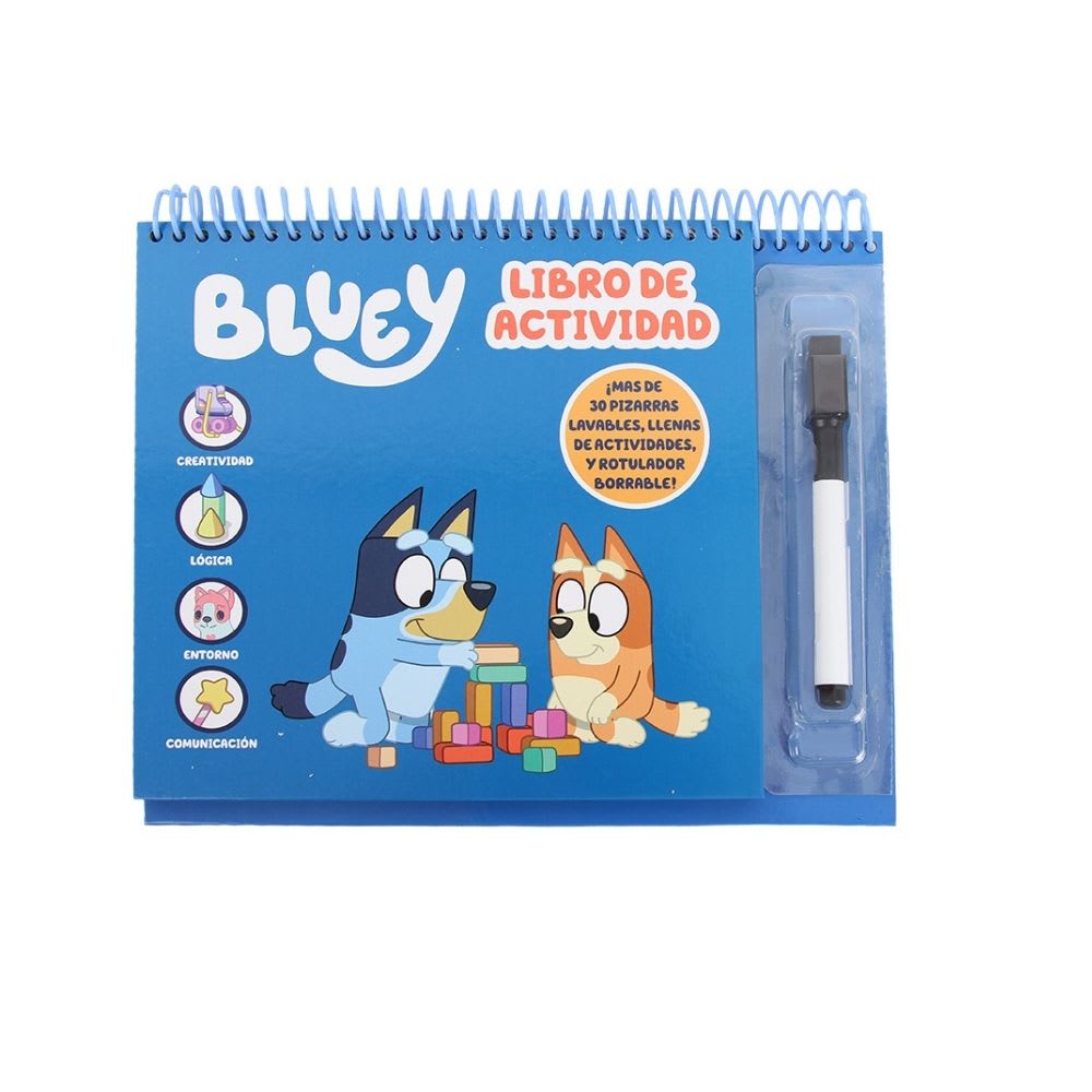 Mini Pizarra de Actividades Artesco Bluey 0