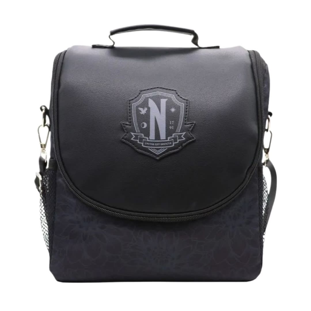 Pack Escolar Mochila Merlina Addams Negro Oficio3