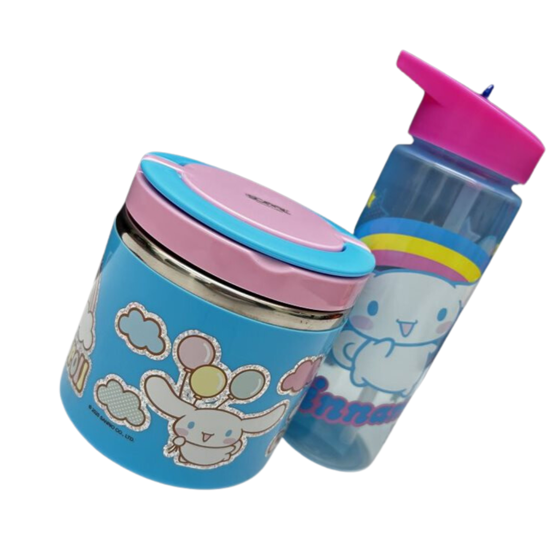 Pack Tomatodo 590 ml + Termo lonchera Cinnamoroll2