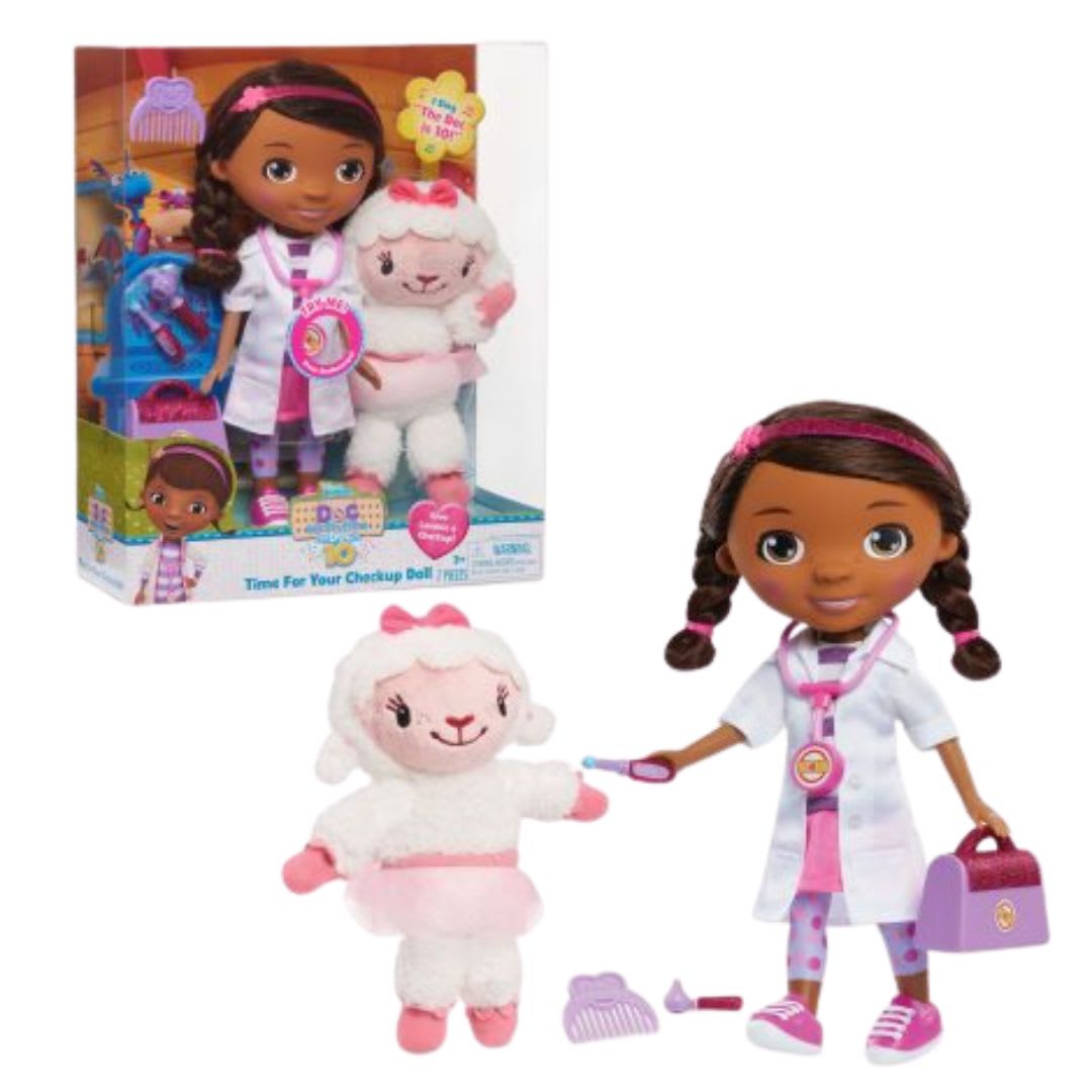 Muñeca Doctora Juguetes y Oveja Lambie3
