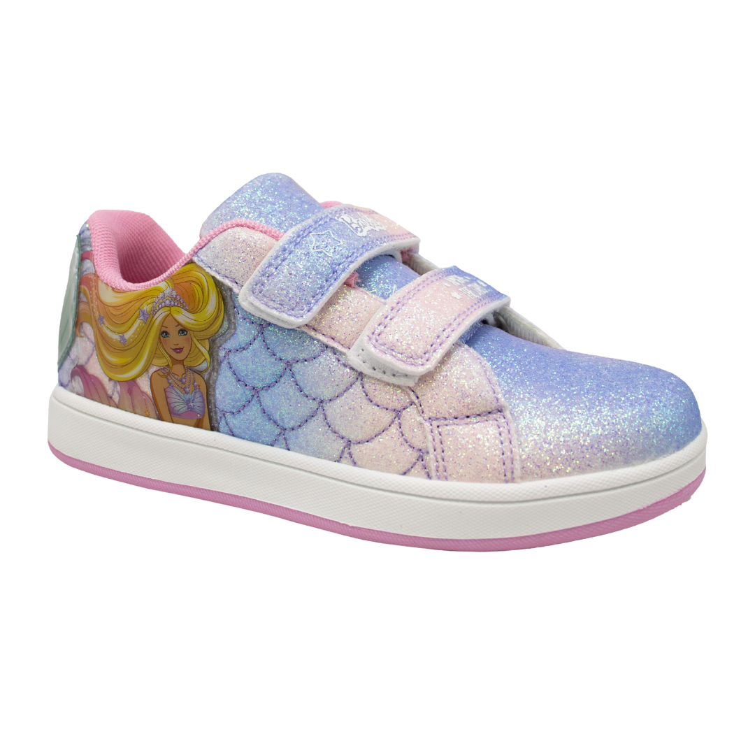Zapatillas Niña Casual Barbie Sirena Arcoiris2