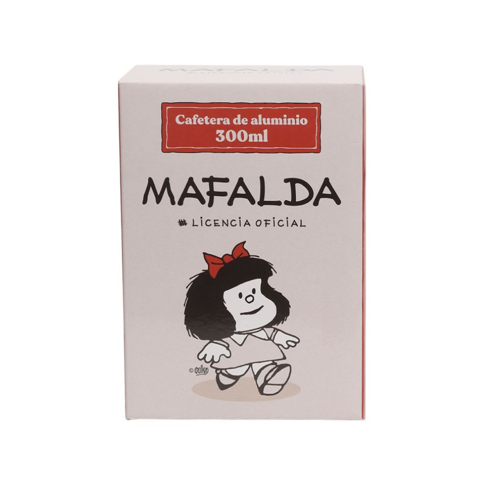 Cafetera Italiana Aluminio Mafalda Rosado3