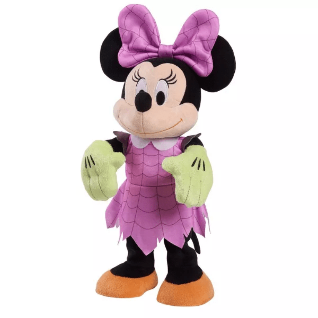 Peluche Minnie Mouse Zoombie Halloween con Sonido y Movimiento3