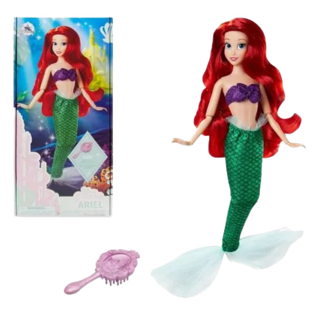 Muñeca Disney Store Princesa Clasica Ariel La Sirenita 0