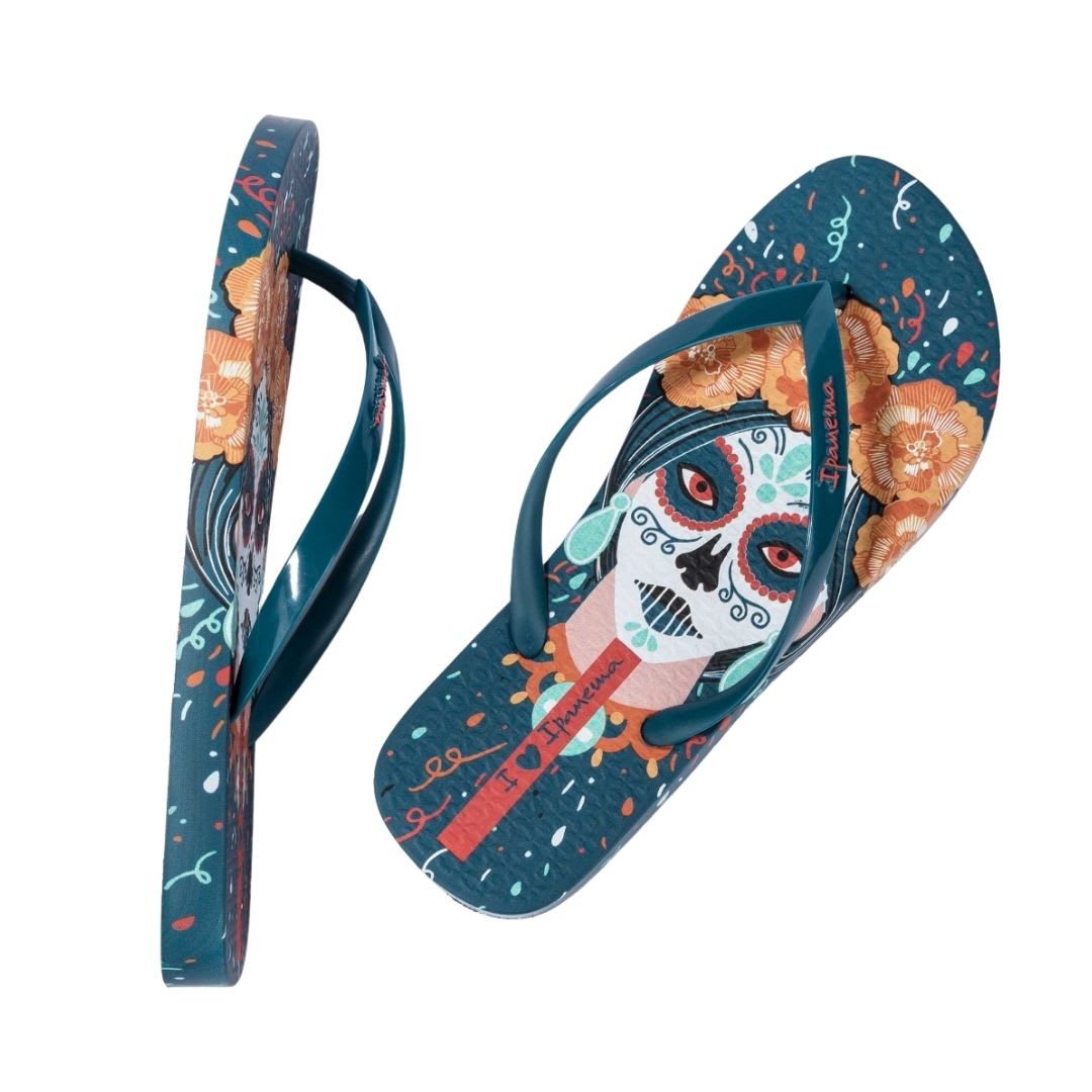 Sandalias Mujer Playeras Catrina Ipanema Azul2