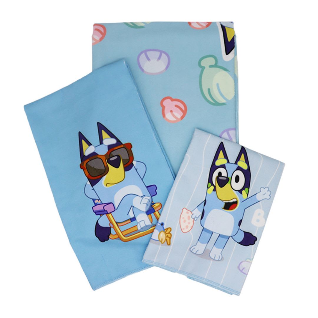 Set de toallas x3 Bluey 0