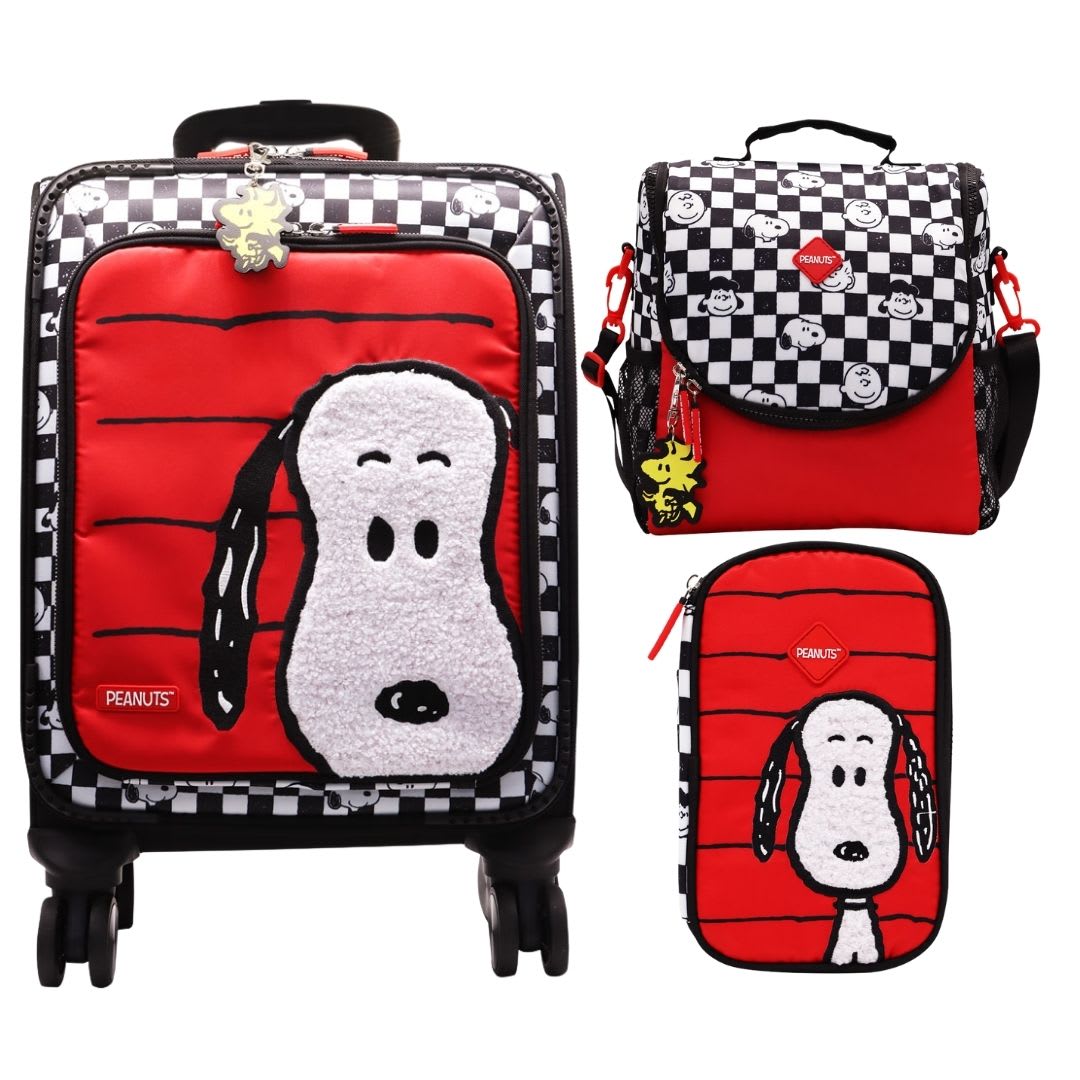 Pack Escolar Maleta Deluxe Snoopy Oficio 0