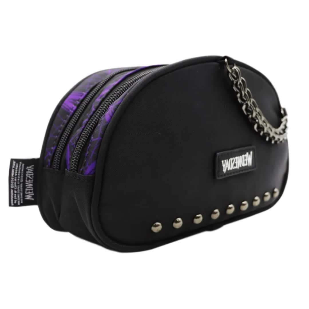 Pack Escolar Mochila Merlina Addams Morada Oficio4