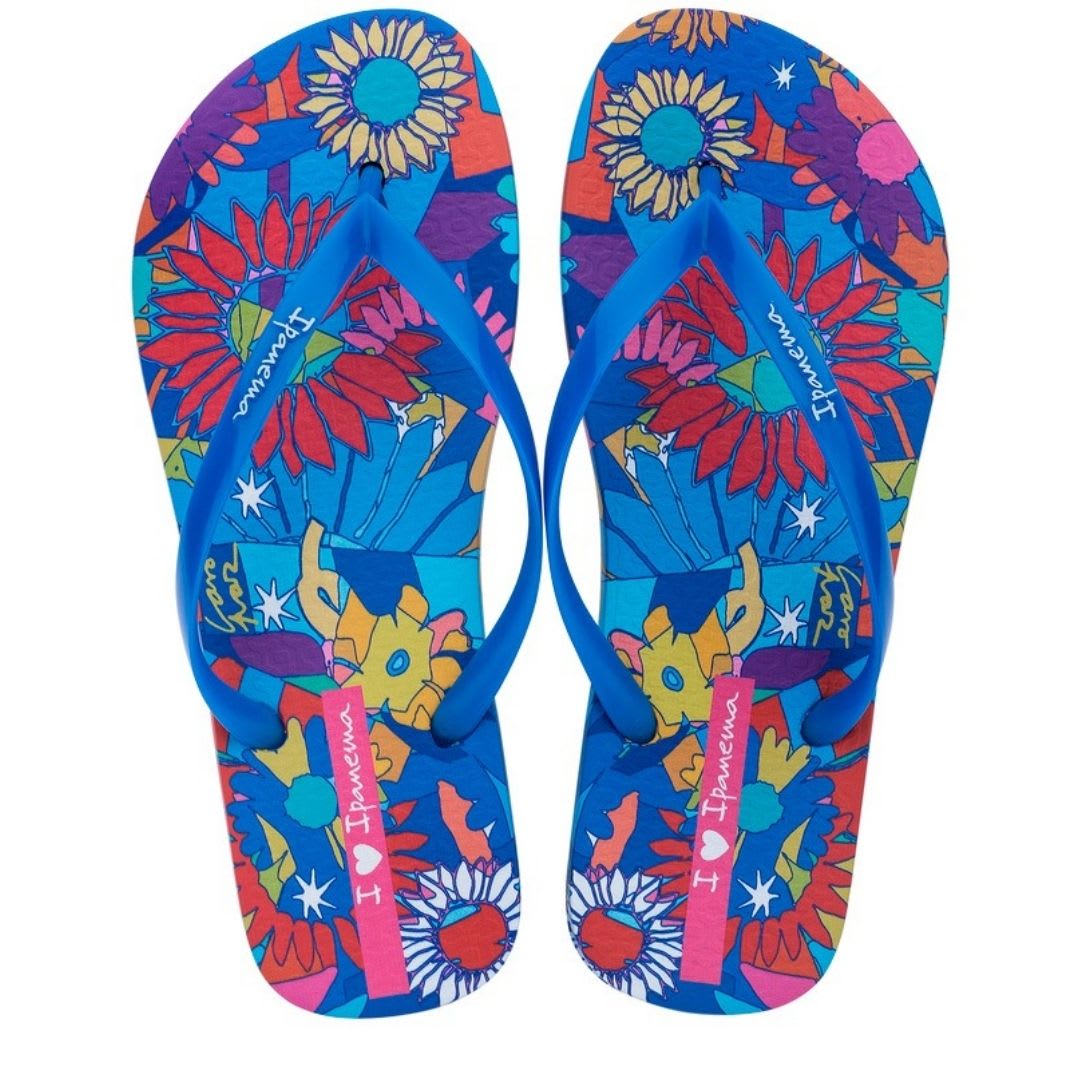 Sandalias Mujer Playeras Ipanema Azul2