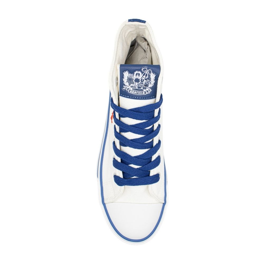 Zapatillas Urbanas Botin Mujer Garfield Blanco2