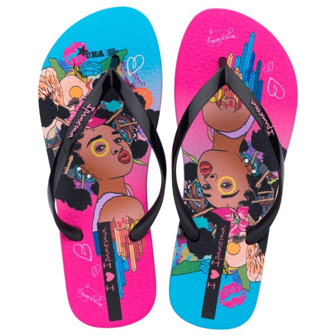 Sandalias Mujer Playeras Ipanema Fucsia2