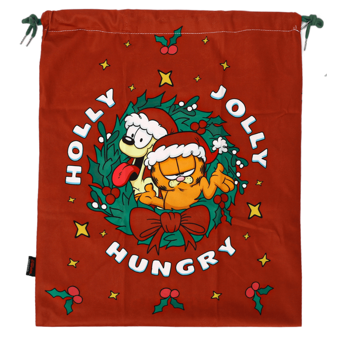 Bolsa Para Regalos Navidad Garfield 48x57cm Modelo 1 0