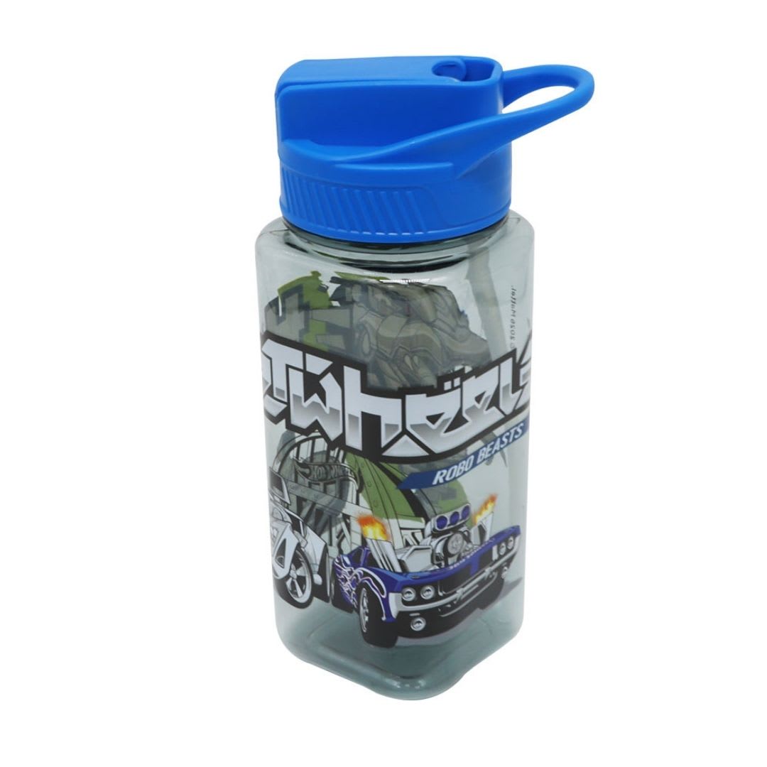 Tomatodo Escolar Botella Con Cañita Hot Wheels 500 ML2