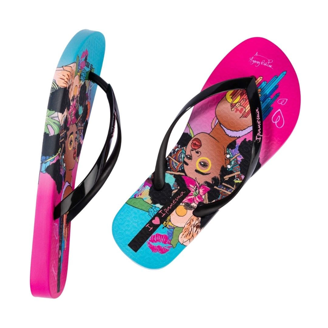 Sandalias Mujer Playeras Ipanema Fucsia3