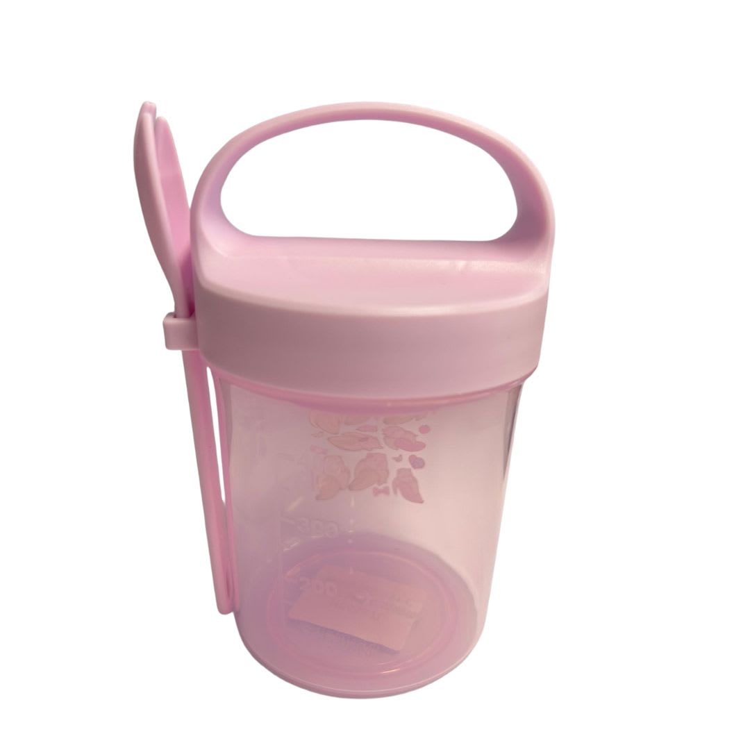 Taper con Cuchara Escolar Bananya Anime 560 ML3