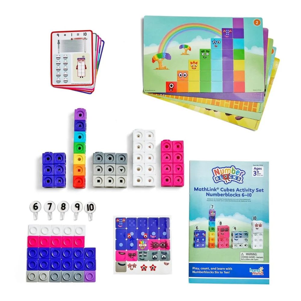 Numberblocks Set Cubos 6-10 Didactico Number Blocks5