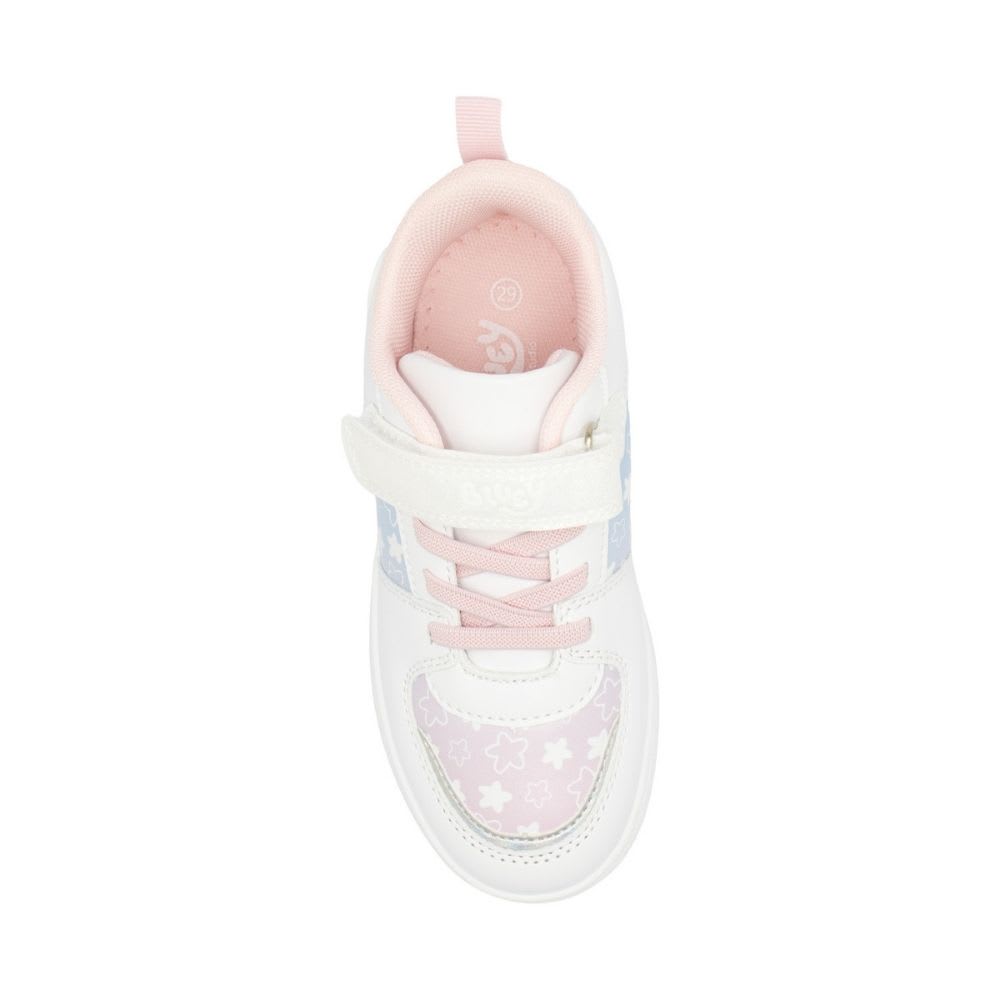 Zapatillas Niña Casual Bluey Estrellas Blanco Rosado4