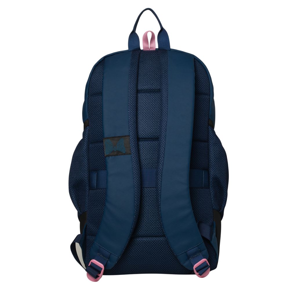 Mochila Oficio Disney Student Minnie Mouse Azul Multiples Compartimientos4
