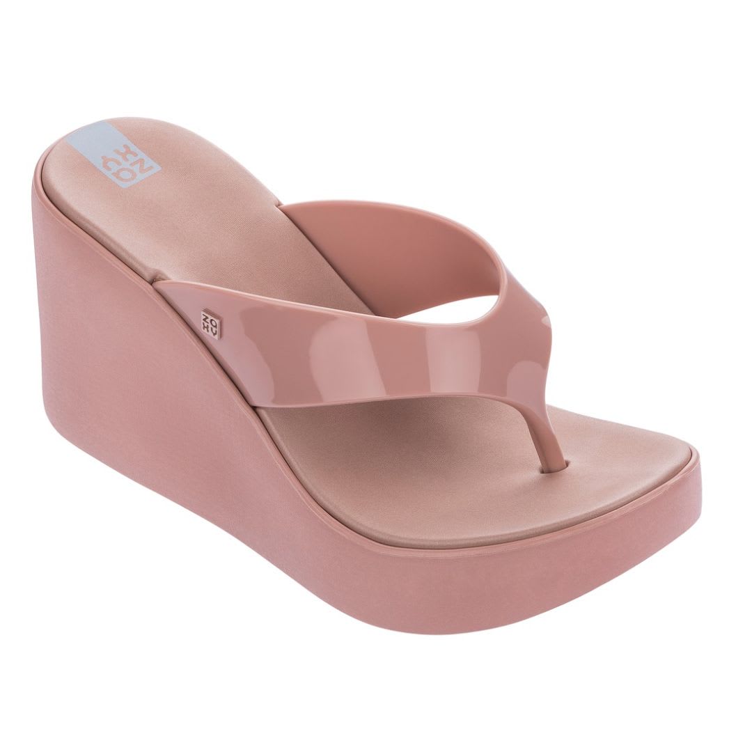 Sandalias Mujer Plataforma Zaxy Nude 0