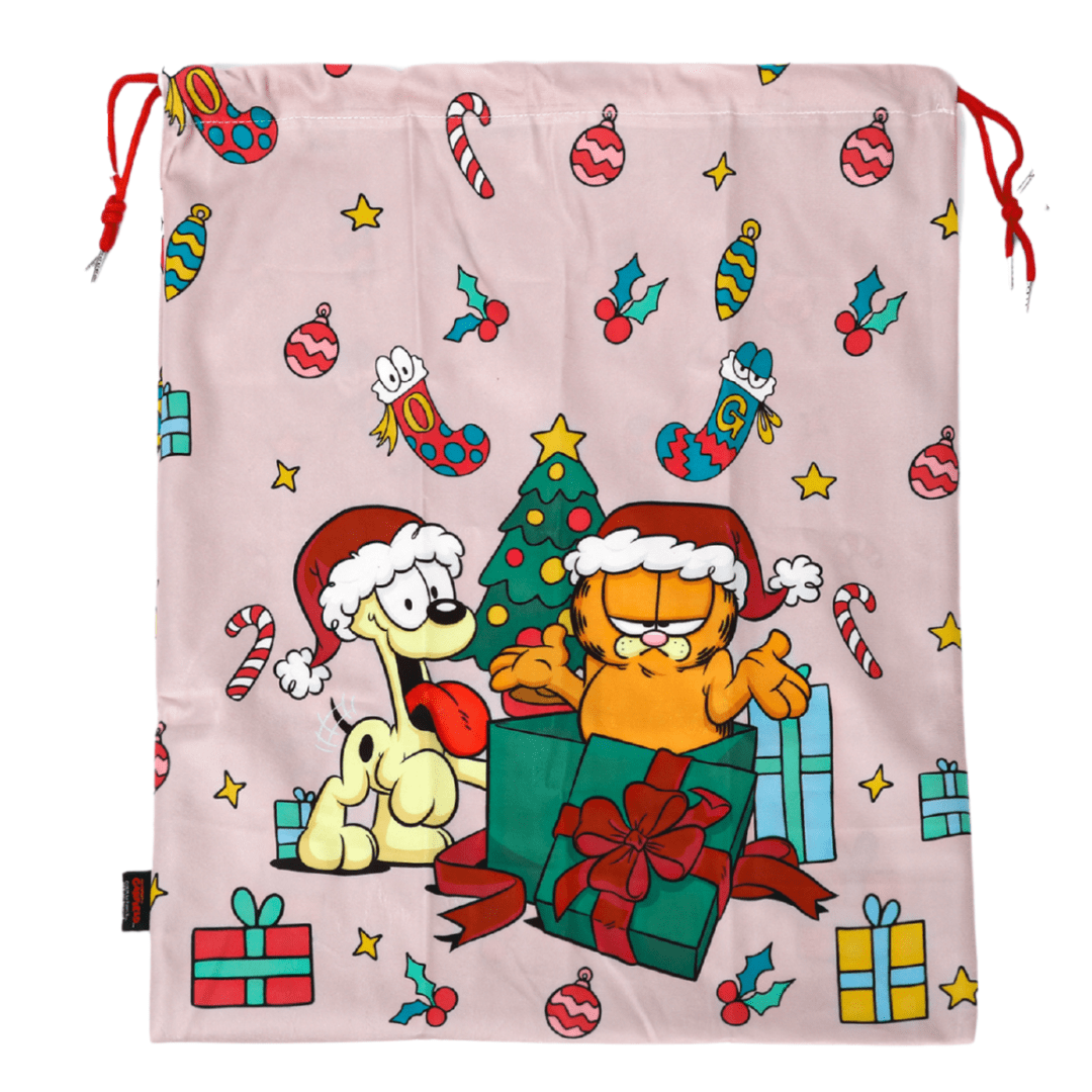 Bolsa Para Regalos Navidad Garfield 48x57cm Modelo 2 0