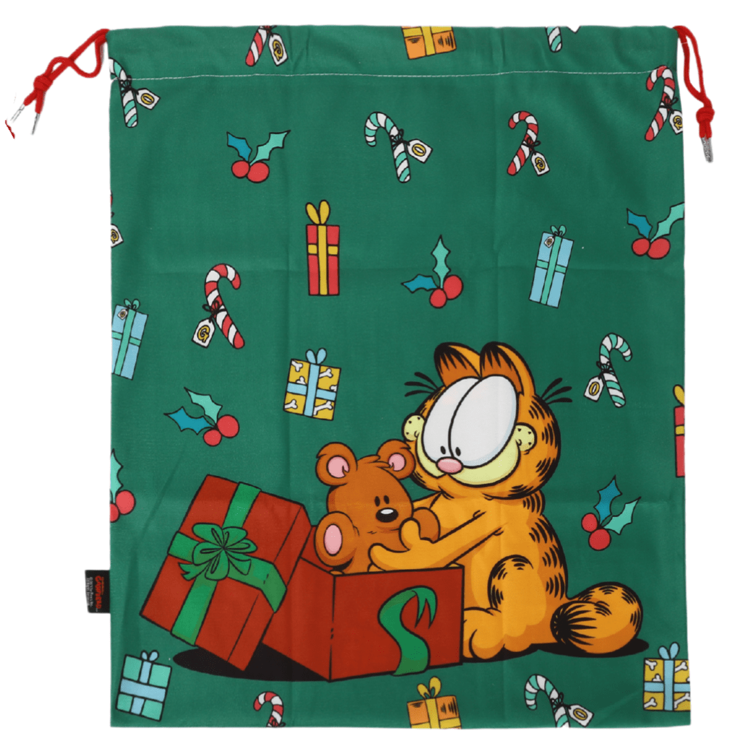 Bolsa Para Regalos Navidad Garfield 48x57cm Modelo 3 0