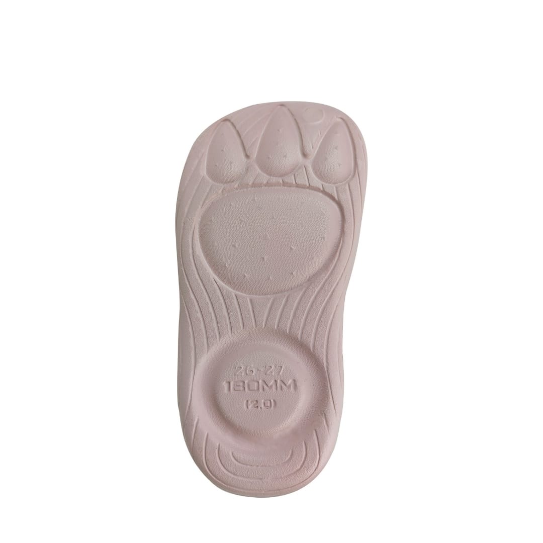 Sandalias Niña Clog Casual Bananya Rosado4
