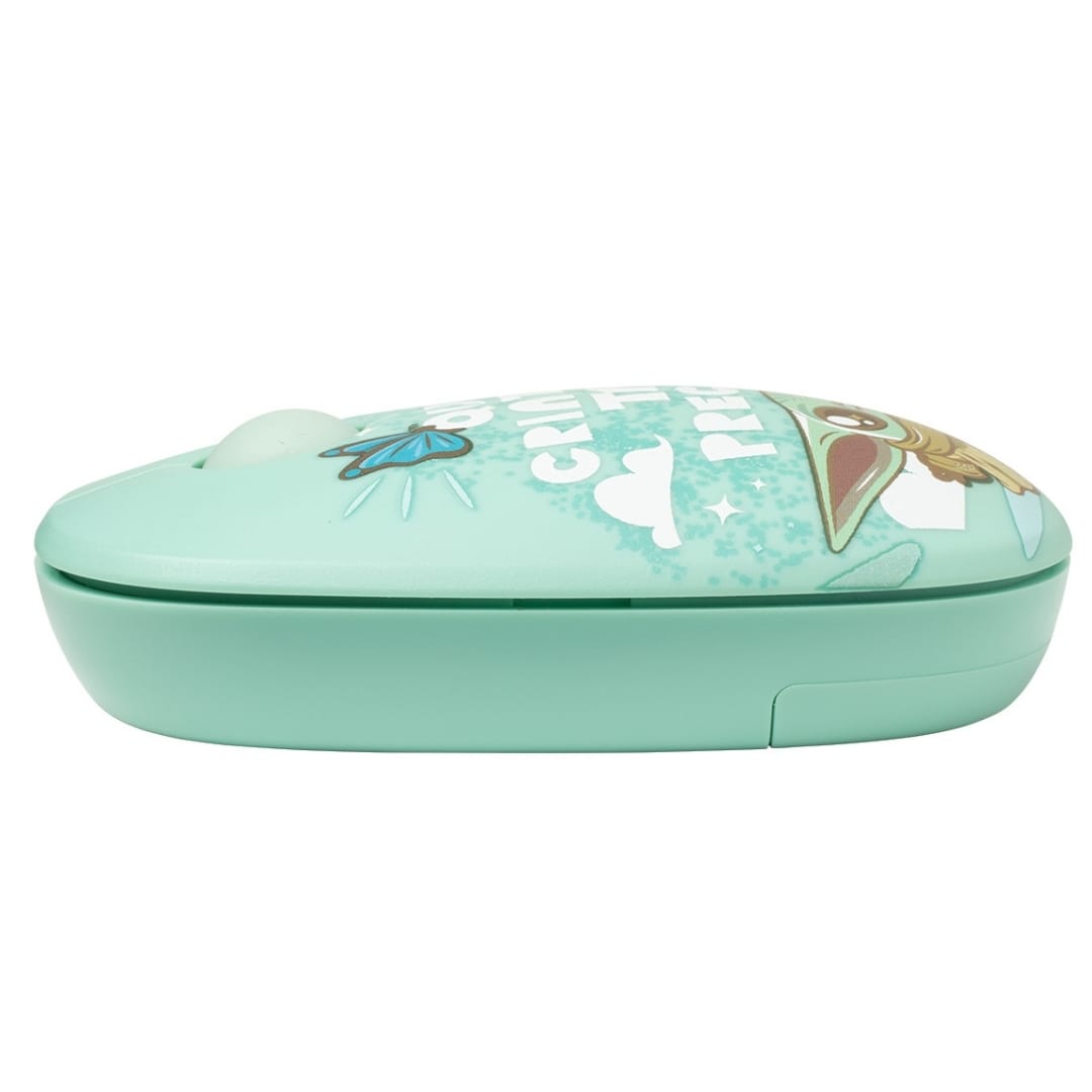 Mouse Inalambrico + Pad Desk Star Wars Baby Yoda Neopreno Antideslizante 24x20 CM Mod 14