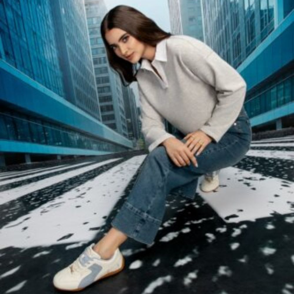 Zapatillas Urbanas Mujer Stitch Celeste4