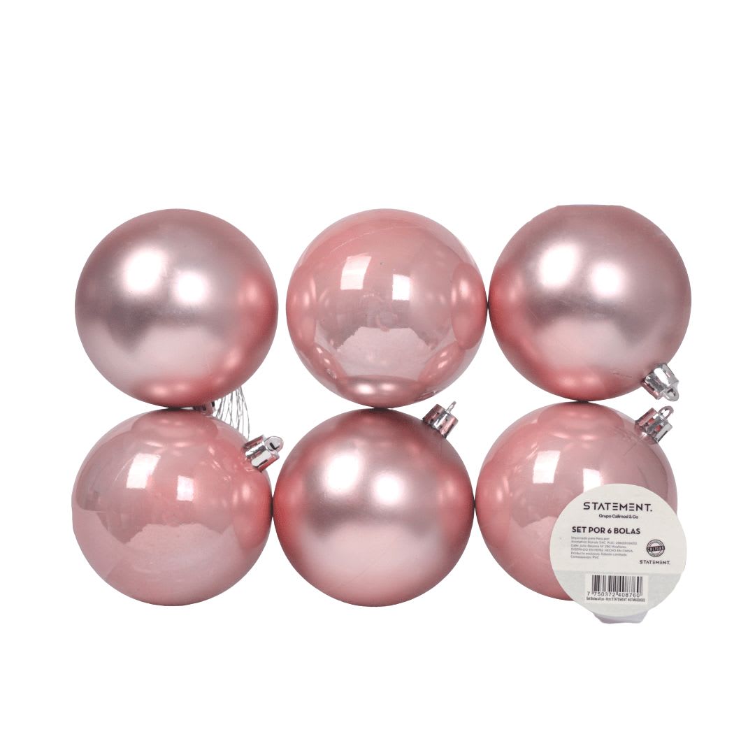 Tripack Bolas Navidad Barbie 8 cm con 3 Mod 3 + 3 Mod 5 + 6 Mod 44