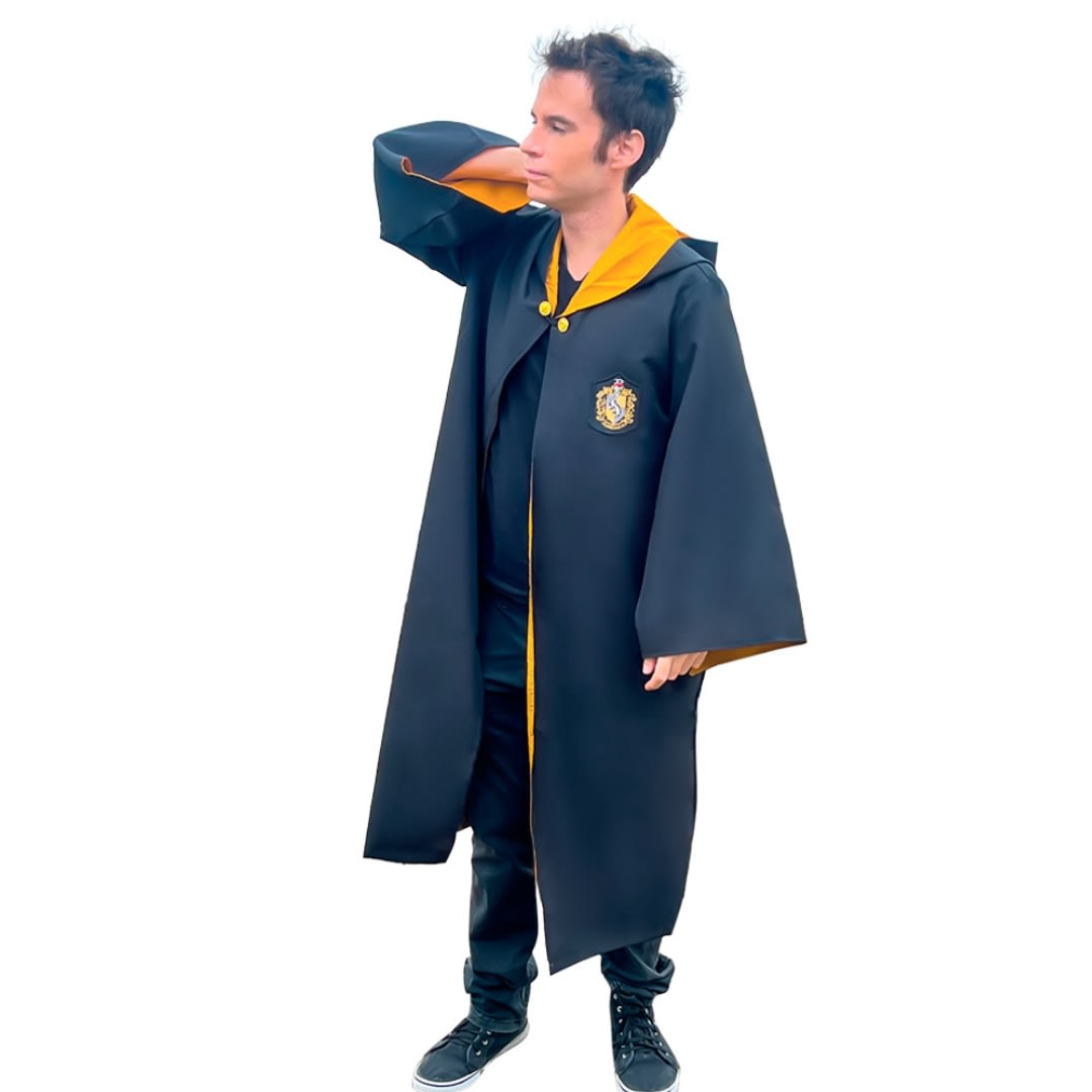 Túnica Uniforme Harry Potter Hufflepuff3