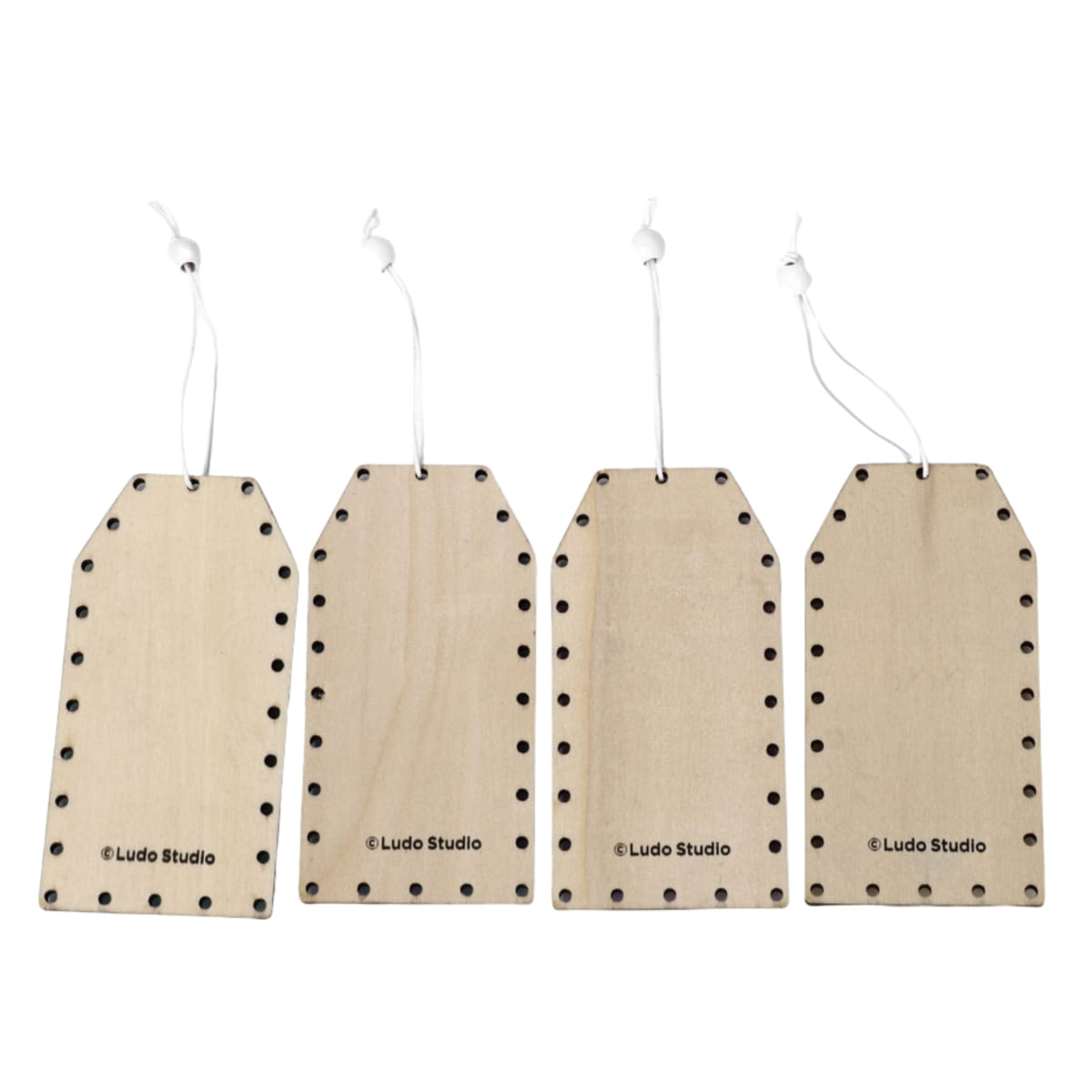 Set de adorno arbol navidad Bluey X4 unds 12cm Modelo 42