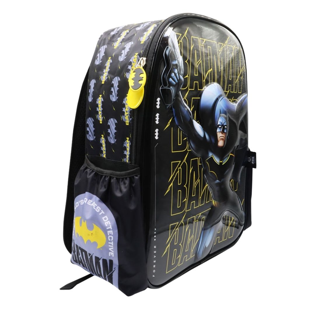 Pack Escolar Mochila Batman Negro Oficio2