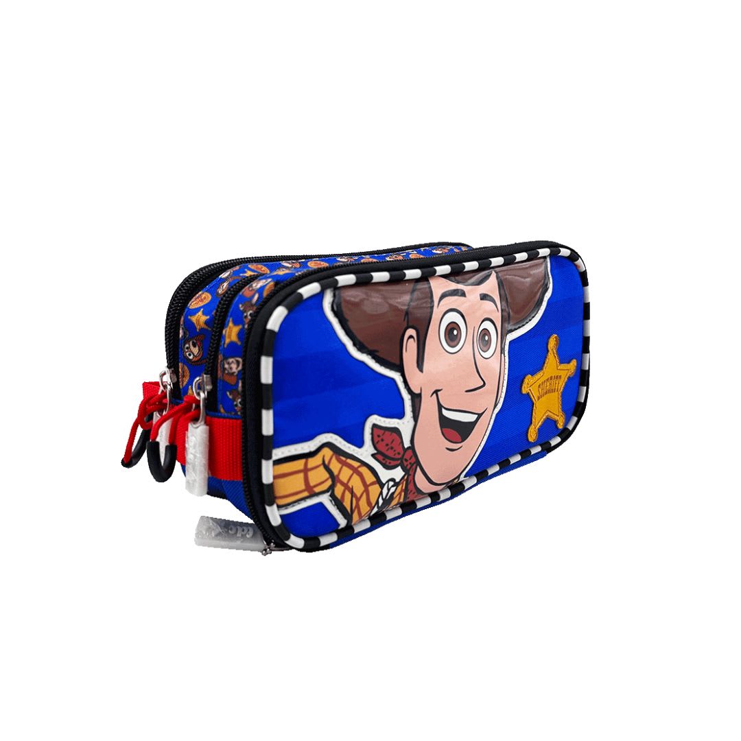 Mochila Escolar Toy Story Woody Pack Maleta Oficio con Ruedas y Lonchera4
