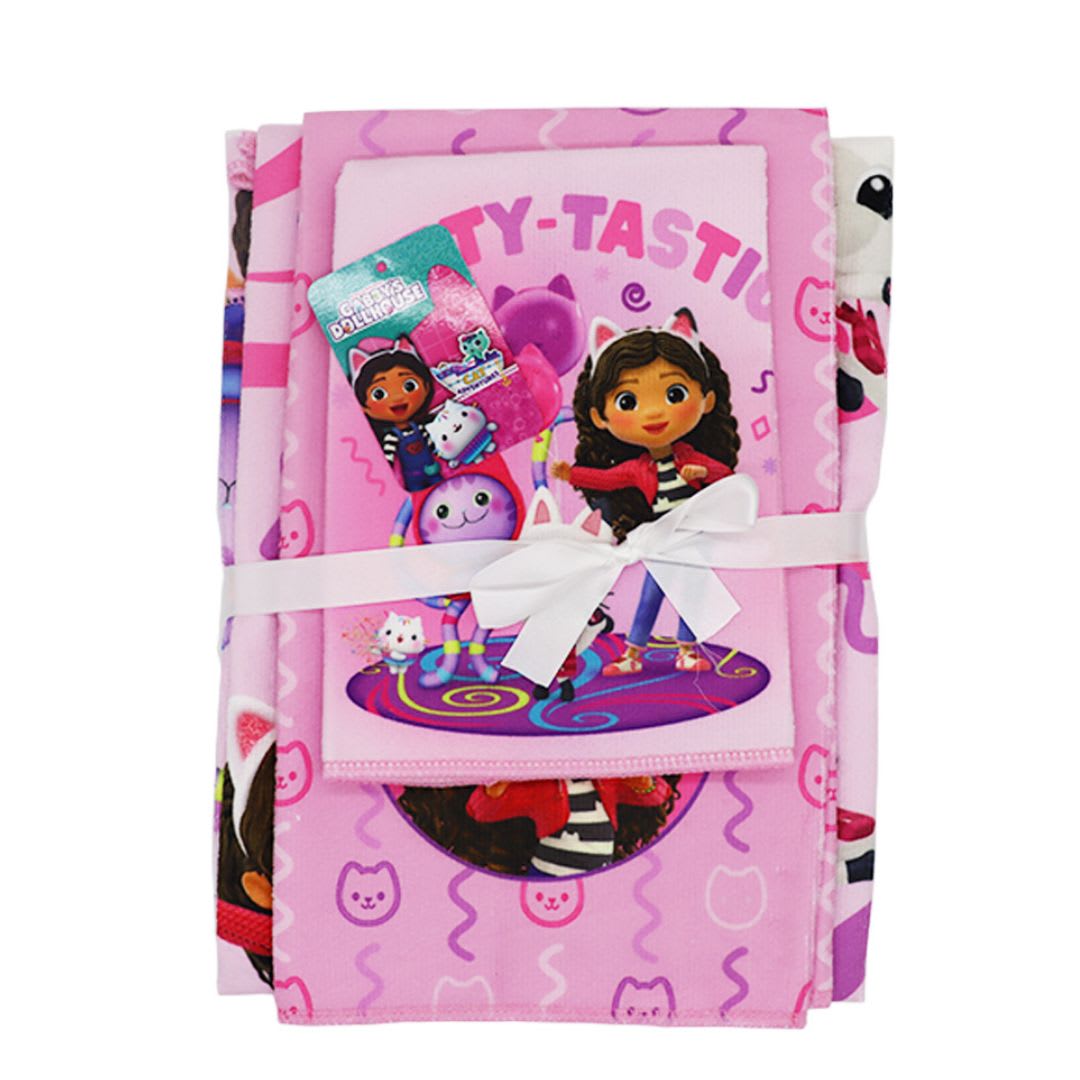 Set de toallas x3 Gabbys Dollhouse5