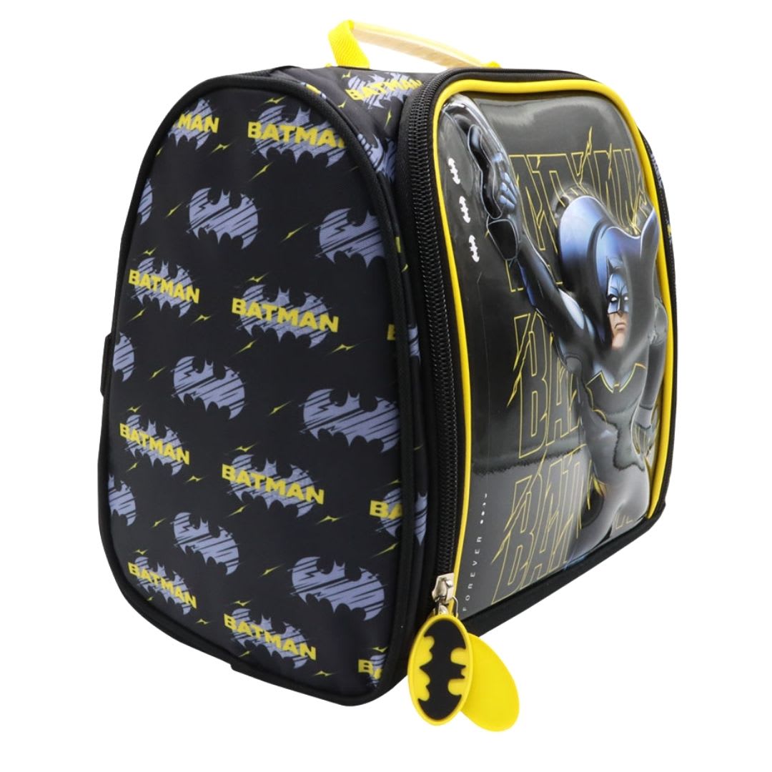 Pack Escolar Mochila Batman Negro Oficio4
