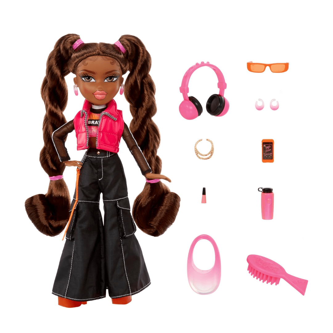 Muñeca Alwayz Bratz Sasha con 10 Accesorios y Póster2