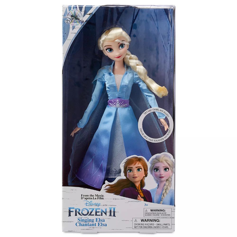 Muñeca Musical Princesa Elsa Frozen 2 Disney Store2