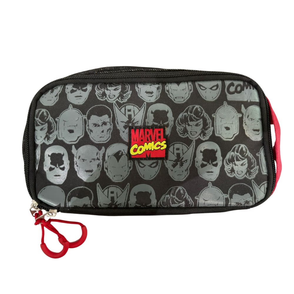 Cartuchera Escolar Marvel Comics Negro 0