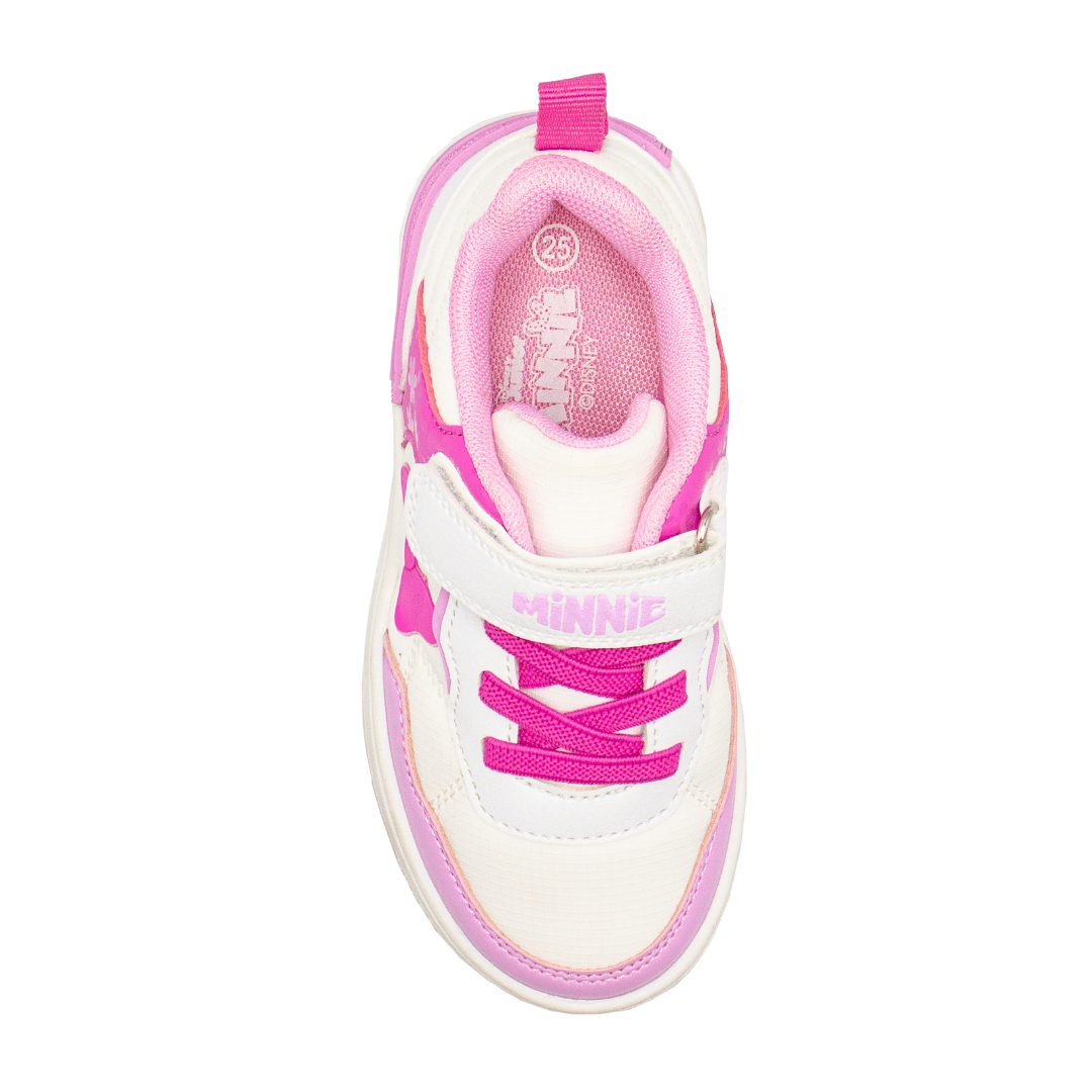 Zapatillas Minnie Mouse Urbanas Blanco Niña3