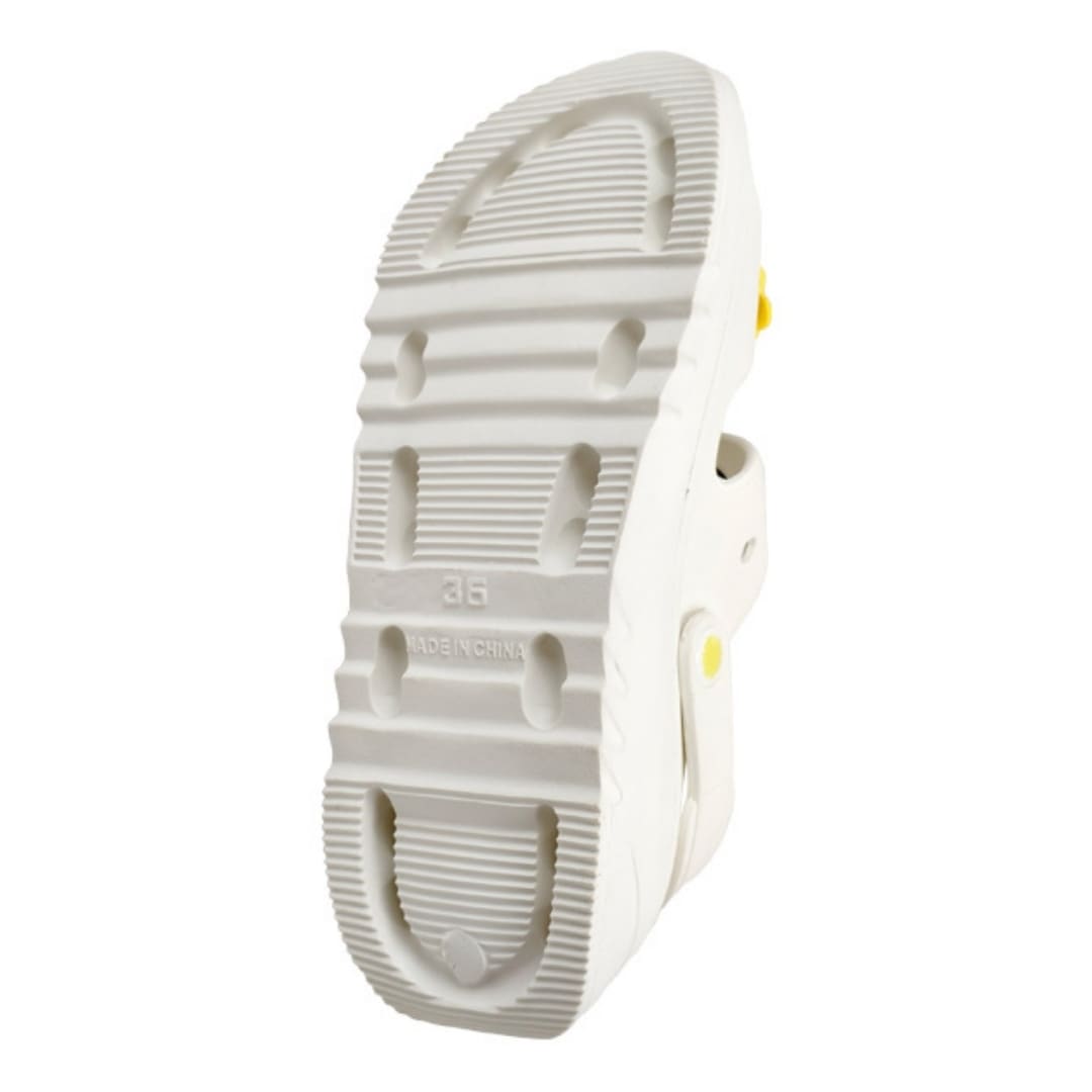 Sandalias Mujer Plataforma Snoopy Blanco4