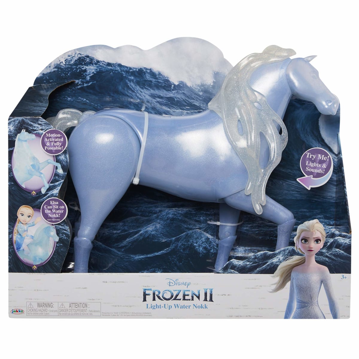 Caballo articulado con luces y sonido Jakks Nokk Frozen4