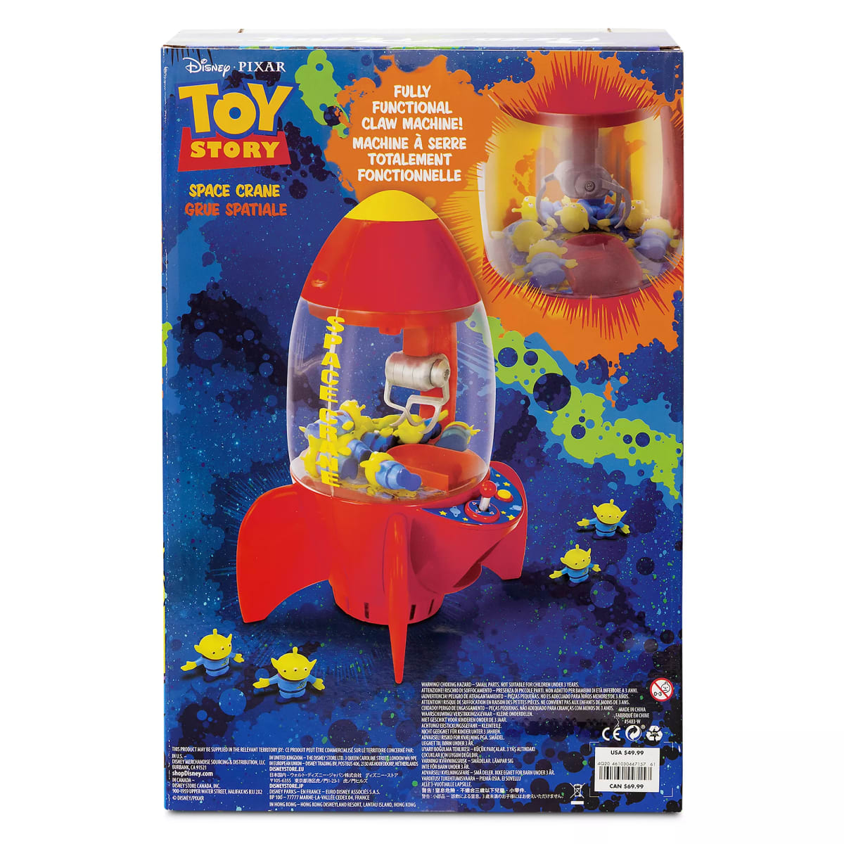 Nave Aliens La Garra Toy Story Disney Store Aniversario6