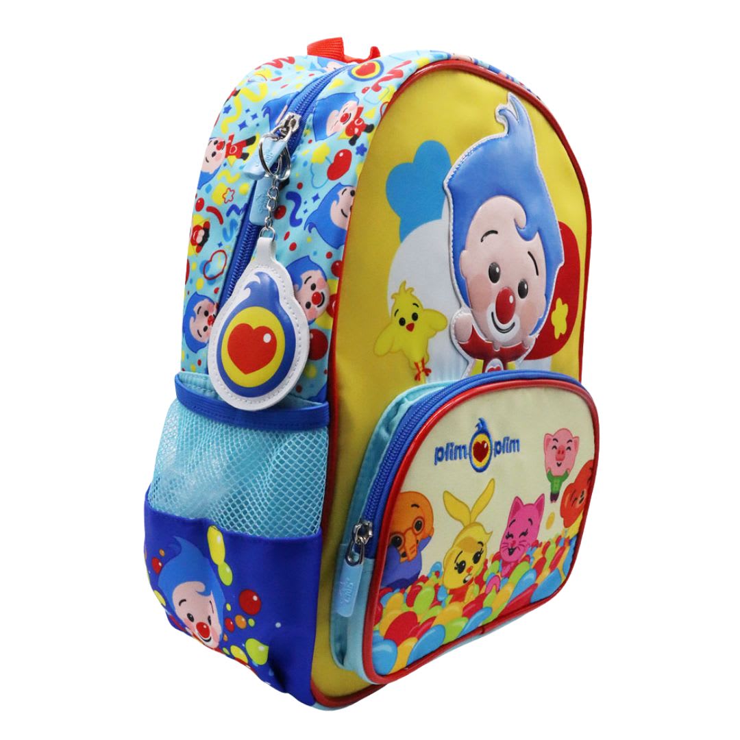 Pack Escolar Mochila Plim Plim y amigos2