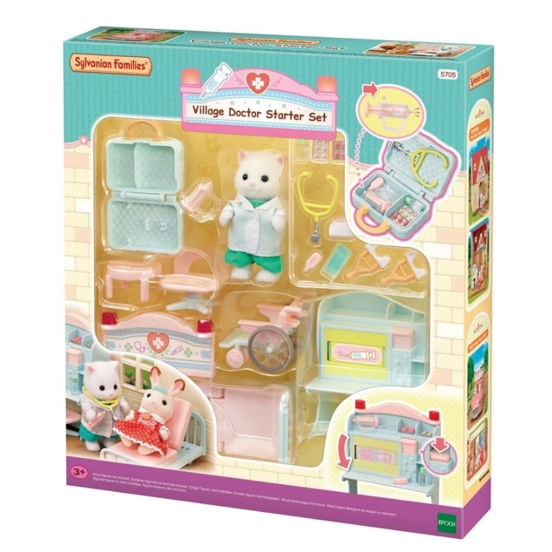 Juguete Sylvanian Ternurines Set Doctora de la Aldea 0