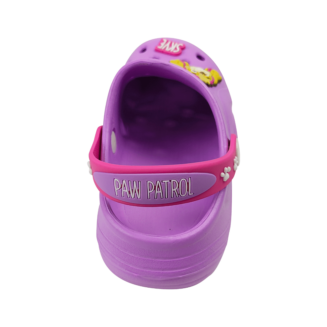 Sandalias Niña Clog Casual Skye Paw Patrol Lila3