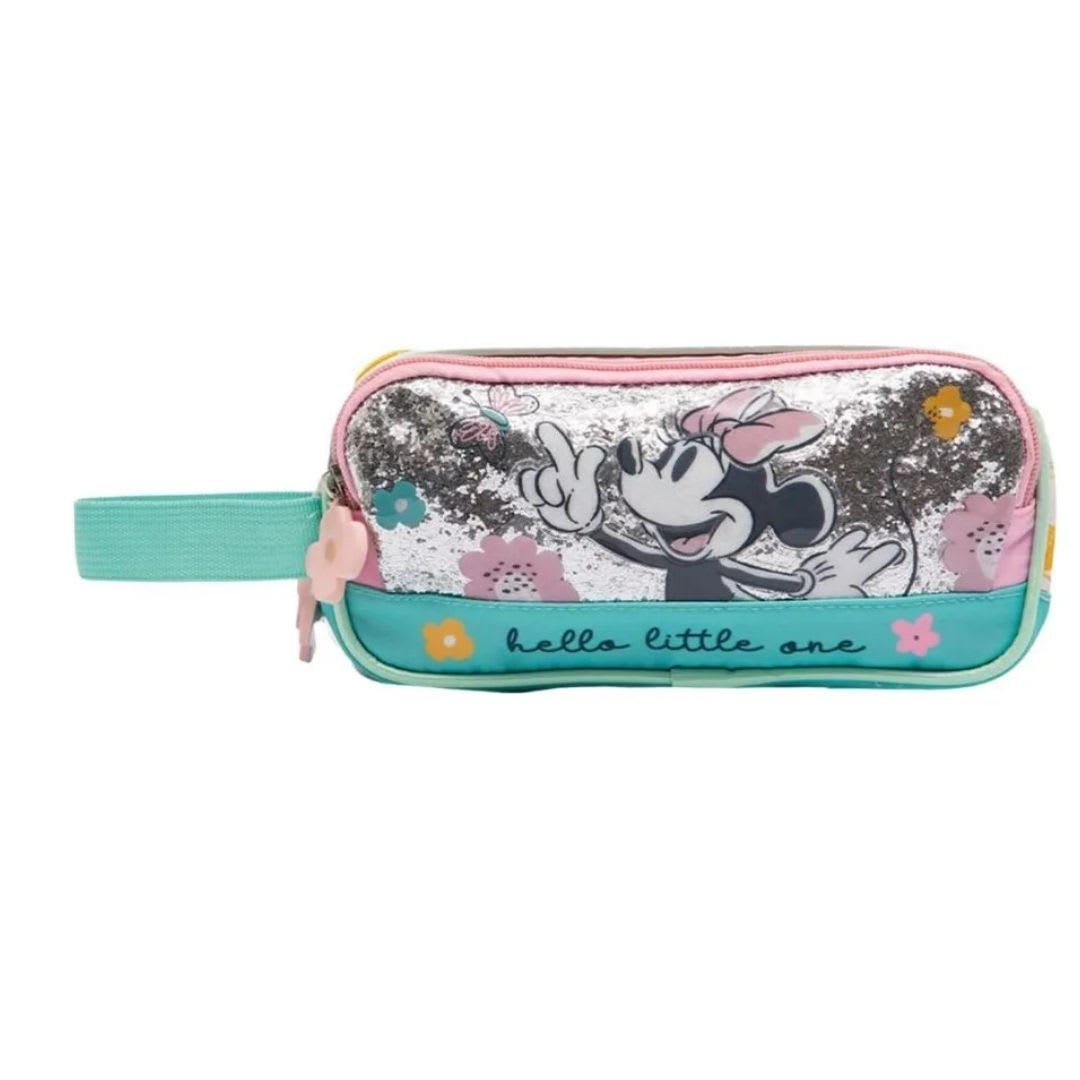 Cartuchera Escolar Minnie Mouse Disney Rosada 0