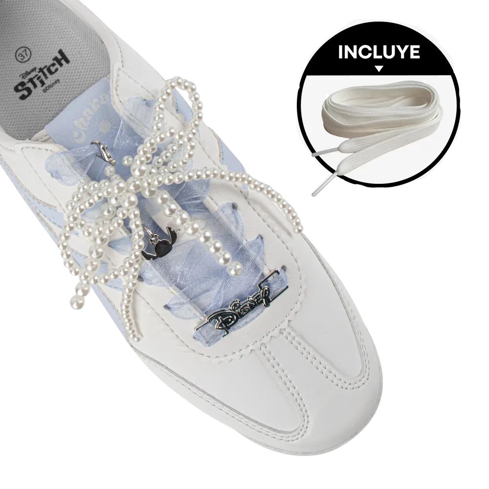 Zapatillas Casual Mujer Stitch Perlas3